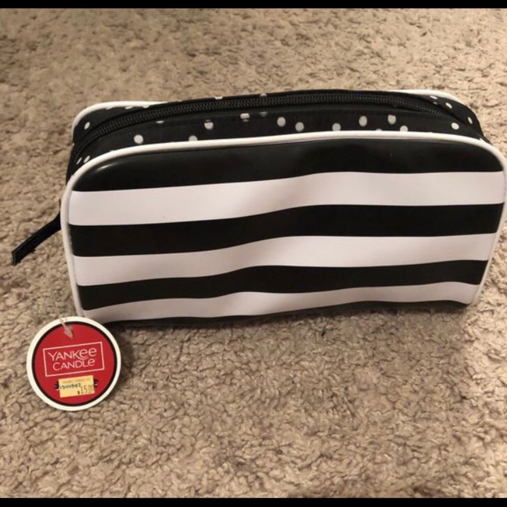Yankee Candle Striped Clutch